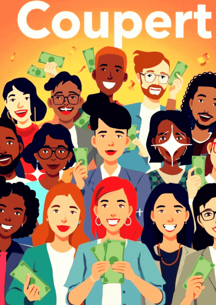 Earn $100 and More Earn $0.5 when a friend installs Coupert. Earn an additional $1.0 when they complete their first order. Earn another $100 when 6 friends complete their first order.